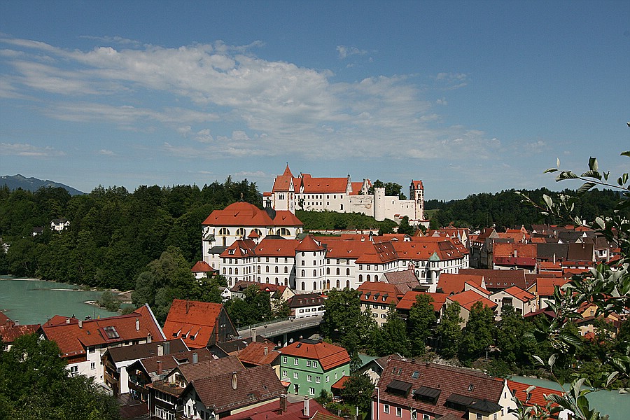 Hohes Schloss und Lech